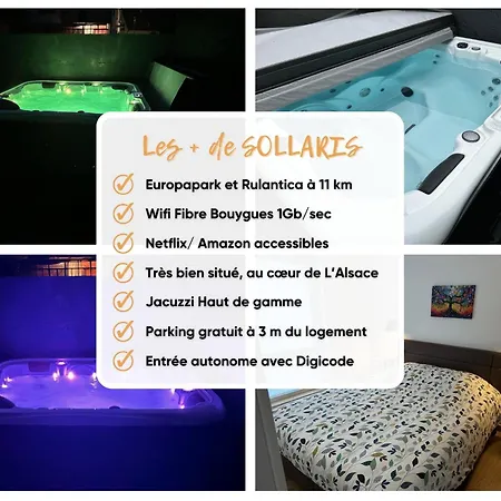 Europapark A 11km Lune Avec Jacuzzi * Friesenheim