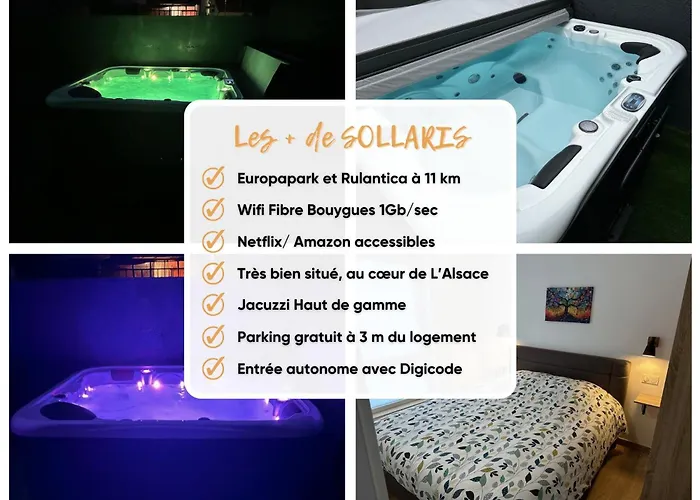 Europapark A 11km Lune Avec Jacuzzi * Friesenheim