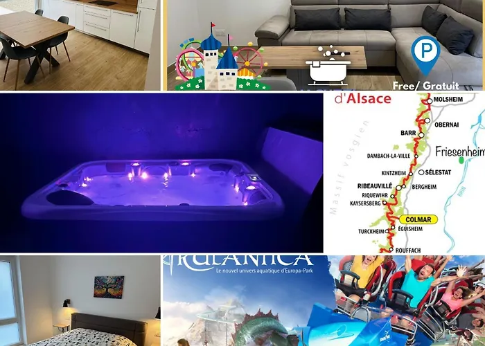 Europapark A 11km Lune Avec Jacuzzi